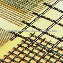 Flat top crimped wire mesh with competitive price in store(manufacturer)